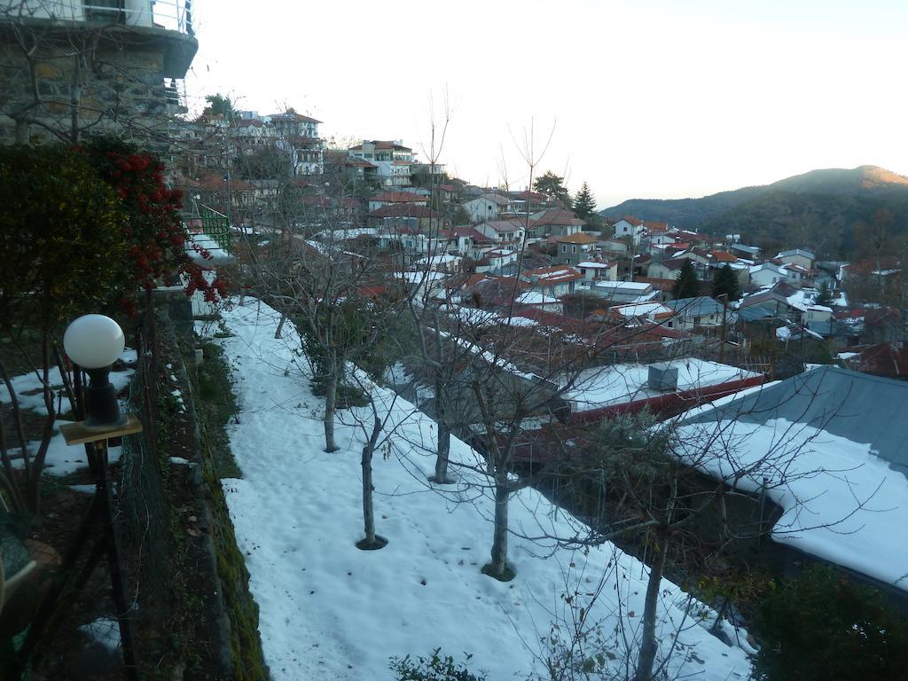 Capuralli Hotel Pedhoulas Bagian luar foto