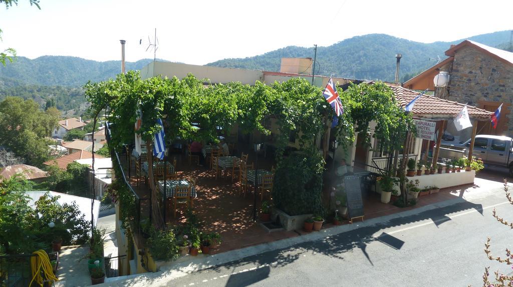 Capuralli Hotel Pedhoulas Bagian luar foto